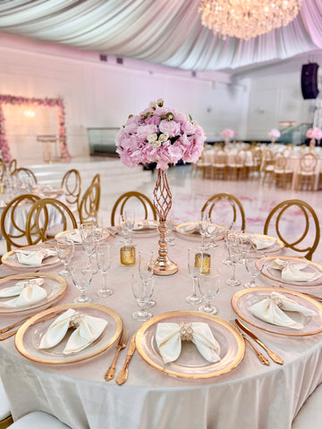 Pink Floral Centerpiece