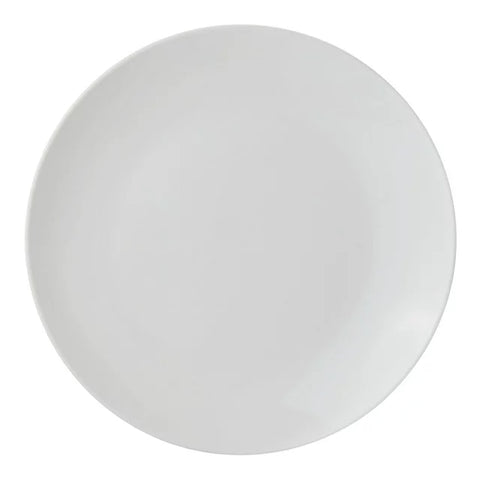 White ceramic dinner plate
