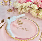 Pink Dinner Plate