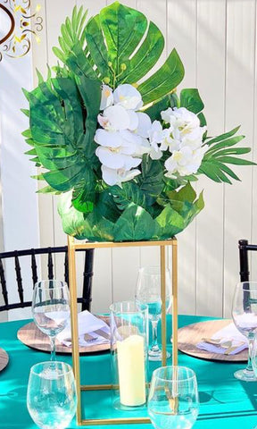 Custom Palm centerpiece