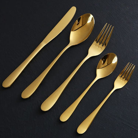 Gold Cutlery(price per item)