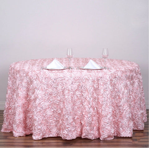 Pink Rose table Cloth